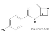 Molecular Structure of 1142079-64-8 ([1,1'-Biphenyl]-4-carboxamide, N-[(3S)-2-oxo-3-oxetanyl]-)